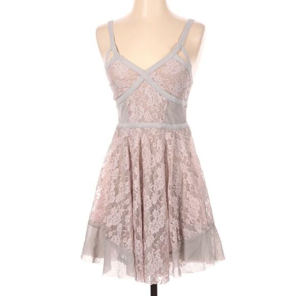 Free People Taped Lacey Dress - Picture 1 of 8